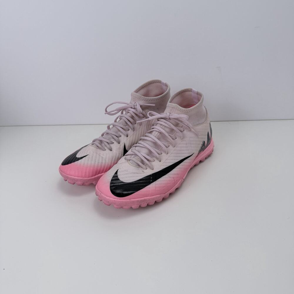Nike Zoom Mercurial Superfly 9 Academy TF Turf Pink Foam/Black DJ5629-601 US7